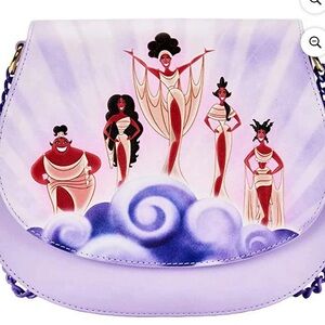Loungefly Disney Hercules Muses Clouds Crossbody Bag | Brand New 💜
